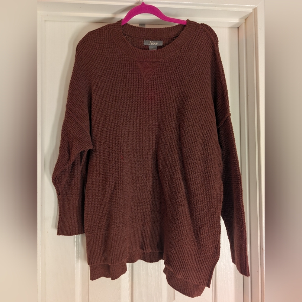 Natural Reflections Women's Sweater - Rich Brown
